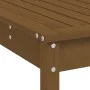 Mesa y taburetes altos de jardín 9 pzas madera pino marrón miel de , Conjuntos de jardín - Ref: Foro24-3157820, Precio: 695,4...