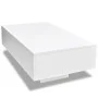 White rectangular coffee table with gloss by vidaXL, Coffee table - Ref: Foro24-244022, Price: 129,22 €, Discount: %