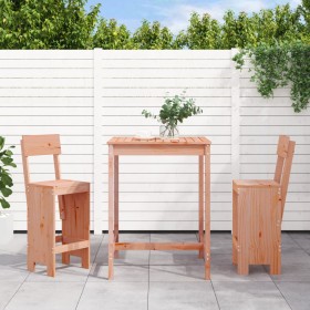 Mesa y sillas de jardín 3 pzas madera maciza Douglas de , Conjuntos de jardín - Ref: Foro24-3157798, Precio: 205,10 €, Descue...