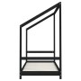 Estructura de cama para niños madera pino negro 2x(80x200) cm de , Cunas y camas para niños - Ref: Foro24-3200588, Precio: 27...