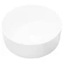 Round white ceramic sink 40x15 cm by vidaXL, Sinks - Ref: Foro24-142342, Price: 69,72 €, Discount: %