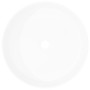 Lavabo redondo de cerámica blanco 40x15 cm de vidaXL, Lavabos - Ref: Foro24-142342, Precio: 72,33 €, Descuento: %