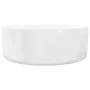 Round white ceramic sink 40x15 cm by vidaXL, Sinks - Ref: Foro24-142342, Price: 69,72 €, Discount: %