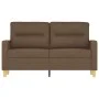 Sofá de 2 plazas de tela marrón 120 cm de , Sofás - Ref: Foro24-359230, Precio: 197,94 €, Descuento: %