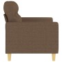 Sofá de 2 plazas de tela marrón 120 cm de , Sofás - Ref: Foro24-359230, Precio: 201,22 €, Descuento: %