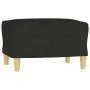 Juego de sofás con cojines 4 piezas tela negro de , Sofás - Ref: Foro24-3201548, Precio: 627,68 €, Descuento: %