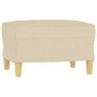Juego de sofás con cojines 4 piezas tela crema de , Sofás - Ref: Foro24-3201562, Precio: 704,89 €, Descuento: %