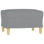 Juego de sofás con cojines 3 piezas tela gris claro de , Sofás - Ref: Foro24-3201576, Precio: 458,78 €, Descuento: %