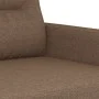 Sofa set with cushions 3 pieces brown fabric by , Sofas - Ref: Foro24-3201595, Price: 489,09 €, Discount: %
