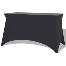 Funda elástica para mesa 2 uds 120x60,5x74 antracita de vidaXL, Fundas - Ref: Foro24-132039, Precio: 26,32 €, Descuento: %