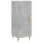 Aparador de madera contrachapada gris hormigón 34,5x34x180 cm de , Aparadores - Ref: Foro24-3200437, Precio: 94,86 €, Descuen...