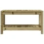 Banco de jardín de madera maciza de pino 82,5x35x45 cm de , Bancos de jardín - Ref: Foro24-832381, Precio: 72,01 €, Descuento: %