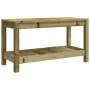 Banco de jardín de madera maciza de pino 82,5x35x45 cm de , Bancos de jardín - Ref: Foro24-832381, Precio: 72,01 €, Descuento: %