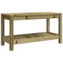 Banco de jardín de madera maciza de pino 82,5x35x45 cm de , Bancos de jardín - Ref: Foro24-832381, Precio: 76,38 €, Descuento: %
