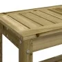 Banco de jardín de madera maciza de pino 82,5x35x45 cm de , Bancos de jardín - Ref: Foro24-832381, Precio: 72,01 €, Descuento: %
