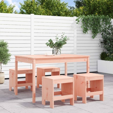 Juego de comedor para jardín 5 pzas madera maciza Douglas de , Conjuntos de jardín - Ref: Foro24-3157720, Precio: 243,29 €, D...