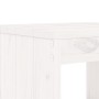 Set de mesa y taburetes altos jardín 3 pzas madera pino blanco de , Conjuntos de jardín - Ref: Foro24-3157734, Precio: 210,70...