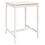Set de mesa y taburetes altos jardín 3 pzas madera pino blanco de , Conjuntos de jardín - Ref: Foro24-3157734, Precio: 210,70...