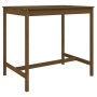 Mesa y taburetes altos de jardín 5 pzas madera pino marrón miel de , Conjuntos de jardín - Ref: Foro24-3157748, Precio: 337,0...