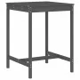 Set de mesa y taburetes altos jardín 3 piezas madera pino gris de , Conjuntos de jardín - Ref: Foro24-3157795, Precio: 227,77...