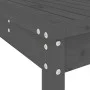 Set de mesa y taburetes altos jardín 3 piezas madera pino gris de , Conjuntos de jardín - Ref: Foro24-3157795, Precio: 227,77...