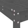 Set de mesa y taburetes altos jardín 3 piezas madera pino gris de , Conjuntos de jardín - Ref: Foro24-3157795, Precio: 231,07...