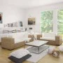 Genuine rattan 2-seater and 3-seater sofa set by vidaXL, Sofas - Ref: Foro24-274359, Price: 896,67 €, Discount: %