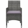 Juego de comedor para jardín de 5 piezas gris de , Conjuntos de jardín - Ref: Foro24-3068736, Precio: 361,96 €, Descuento: %