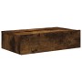 Mueble de TV con luces LED roble ahumado 60x35x15,5 cm de , Muebles TV - Ref: Foro24-842896, Precio: 49,45 €, Descuento: %