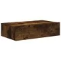 Mueble de TV con luces LED roble ahumado 60x35x15,5 cm de , Muebles TV - Ref: Foro24-842896, Precio: 48,81 €, Descuento: %
