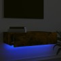 Mueble de TV con luces LED roble ahumado 60x35x15,5 cm de , Muebles TV - Ref: Foro24-842896, Precio: 49,45 €, Descuento: %