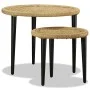 2-teiliges Couchtisch-Set aus Naturjute von vidaXL, Couchtisch - Ref: Foro24-244218, Preis: 92,59 €, Rabatt: %