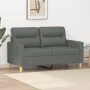 Sofá de 2 plazas de tela gris oscuro 120 cm de , Sofás - Ref: Foro24-359228, Precio: 196,92 €, Descuento: %