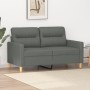 Sofá de 2 plazas de tela gris oscuro 120 cm de , Sofás - Ref: Foro24-359228, Precio: 184,82 €, Descuento: %