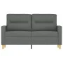 Sofá de 2 plazas de tela gris oscuro 120 cm de , Sofás - Ref: Foro24-359228, Precio: 196,92 €, Descuento: %