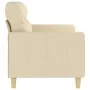 Sofá de 2 plazas de tela color crema 140 cm by , Sofas - Ref: Foro24-359237, Price: 207,13 €, Discount: %