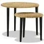2-teiliges Couchtisch-Set aus Naturjute von vidaXL, Couchtisch - Ref: Foro24-244218, Preis: 92,59 €, Rabatt: %