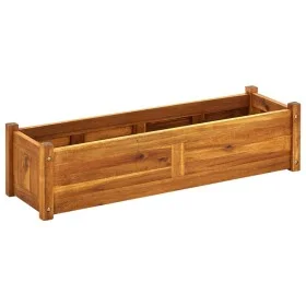 Arriate de madera de acacia 100x30x25 cm de vidaXL, Maceteros y jardineras - Ref: Foro24-42566, Precio: 82,74 €, Descuento: %
