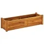Arriate de madera de acacia 100x30x25 cm de vidaXL, Maceteros y jardineras - Ref: Foro24-42566, Precio: 82,74 €, Descuento: %