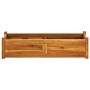 Arriate de madera de acacia 100x30x25 cm de vidaXL, Maceteros y jardineras - Ref: Foro24-42566, Precio: 92,96 €, Descuento: %