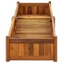 Arriate de madera de acacia 200x50x25 cm de vidaXL, Maceteros y jardineras - Ref: Foro24-42568, Precio: 119,27 €, Descuento: %
