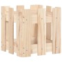 Jardinera con diseño de valla madera maciza de pino 30x30x30 cm de , Maceteros y jardineras - Ref: Foro24-832442, Precio: 18,...