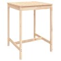 Set de mesa y taburetes altos 3 piezas madera maciza de pino de , Conjuntos de jardín - Ref: Foro24-3157733, Precio: 178,23 €...