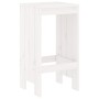 Set de mesa y taburetes altos jardín 7 pzas madera pino blanco de , Conjuntos de jardín - Ref: Foro24-3157752, Precio: 491,21...
