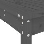 Set de mesa y taburetes altos jardín 3 piezas madera pino gris de , Conjuntos de jardín - Ref: Foro24-3157765, Precio: 243,21...