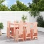 Juego de muebles de jardín 7 pzas madera maciza abeto Douglas de , Conjuntos de jardín - Ref: Foro24-3157786, Precio: 510,08 ...