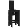 Set de mesa y taburetes altos jardín 5 piezas madera pino negro de , Conjuntos de jardín - Ref: Foro24-3157773, Precio: 381,7...