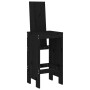 Set de mesa y taburetes altos jardín 3 pzas madera pino negro de , Conjuntos de jardín - Ref: Foro24-3157767, Precio: 243,46 ...