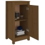 Aparadores 2 uds madera maciza de pino marrón miel 40x35x80 cm de , Aparadores - Ref: Foro24-813731, Precio: 77,92 €, Descuen...
