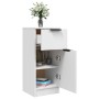Aparadores 2 uds madera contrachapada blanco 30x30x70 cm de , Aparadores - Ref: Foro24-811116, Precio: 97,65 €, Descuento: %